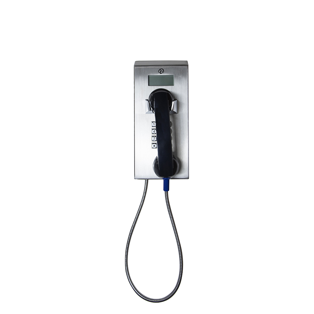 All Metal Waterproof Keypad Industrial Telephone