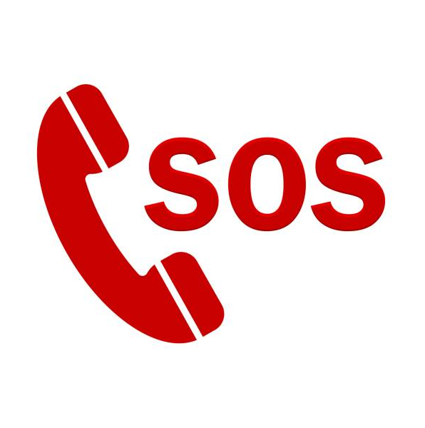  โทรศัพท์ SOS สำหรับเหตุฉุกเฉินทางด่วน