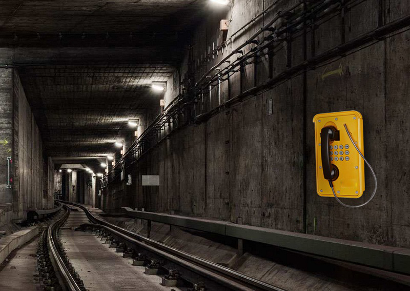 Industrial Waterproof Phones for Subway Use