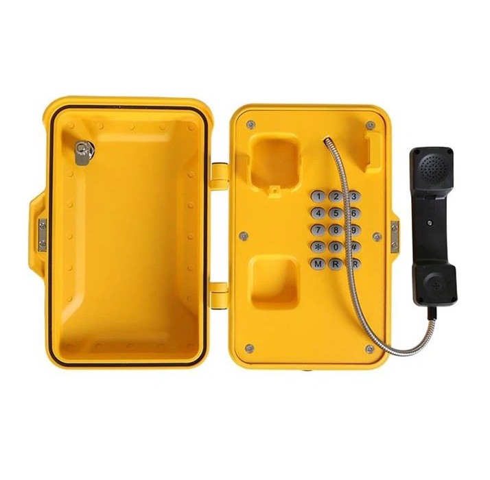  Alert System: Outdoor Telephone Equipped with Siren and Beacon