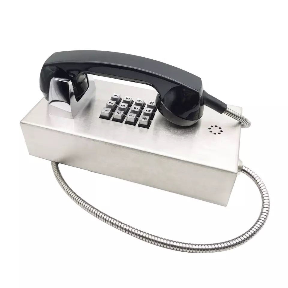  Waterproof keypad public emergency phone: a perfect fusion of retro style and modern functions