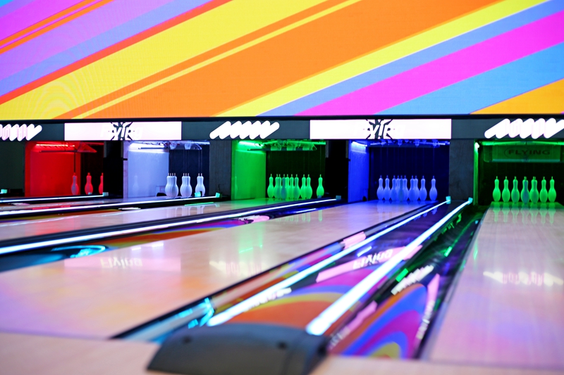 Indoor Duckpin Bowling Lane Equipment